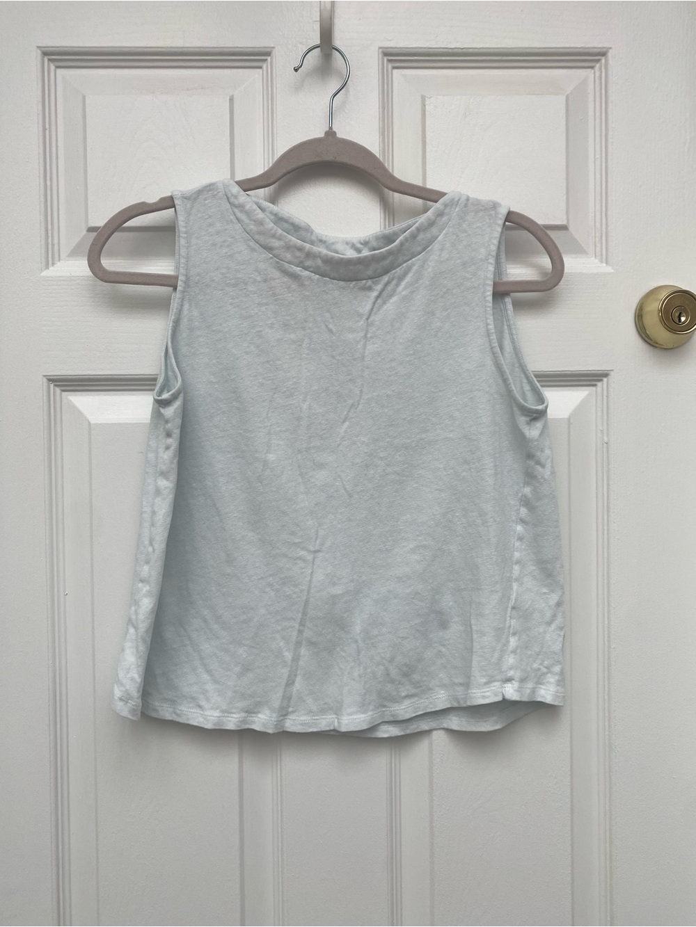 Vineyard Vines Super Pale Blue Women's Tank Top - Small